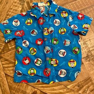 Handmade Thomas The Train Button Down Shirt